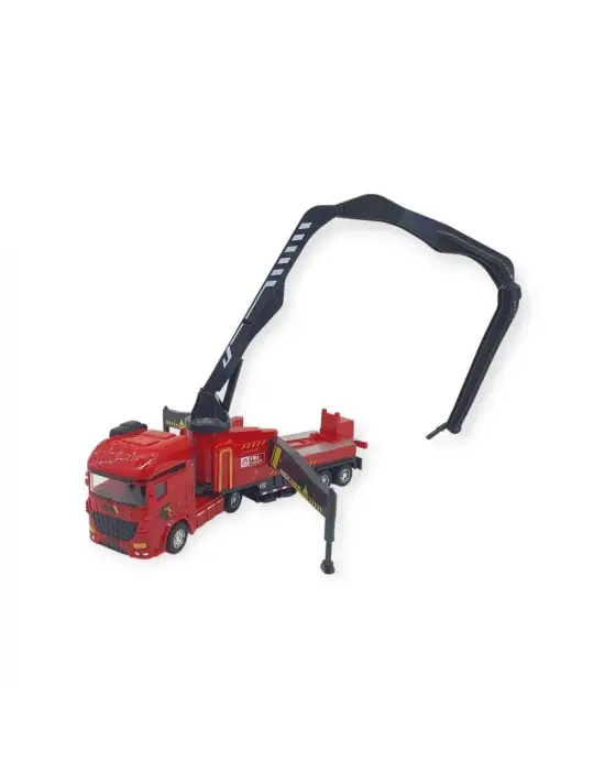 Omarı Söndürme Vinçli Metal İtfaiye Arabası 26cm
