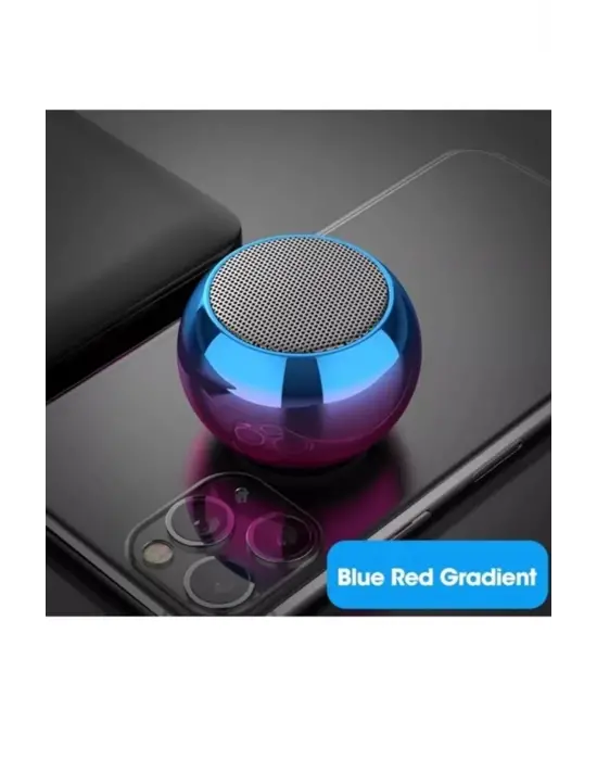Omarı Metal Hoparlör Şarjlı 4w Bluetooth Speaker Tws Özellikli