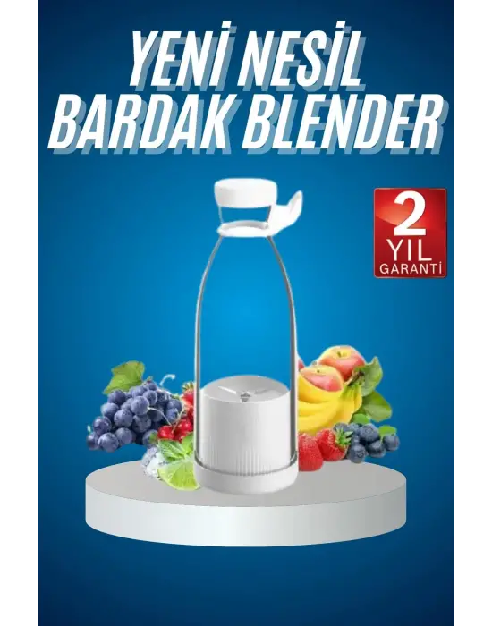 Meyve Sıkacağı Taşınabilir Usb Elektrikli Blender Mini