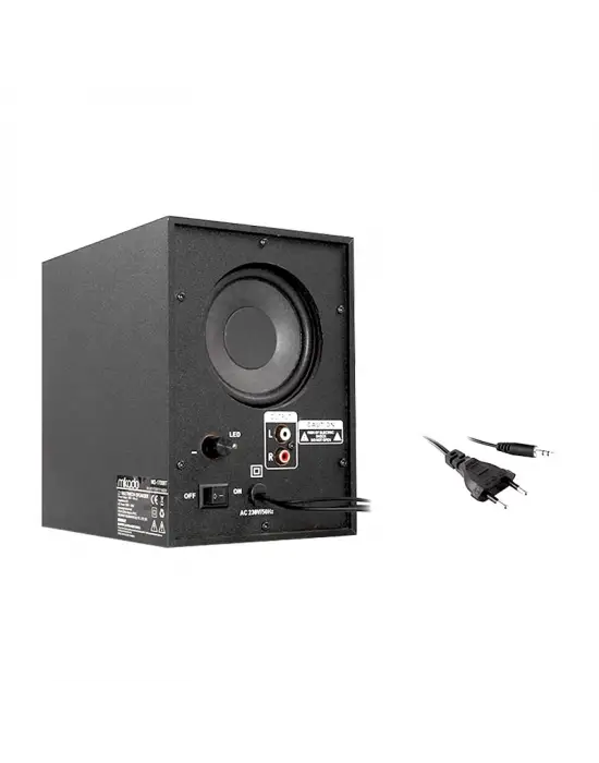 Omarı Bluetooth Destekli Siyah 2+1 Multimedia Hoparlör