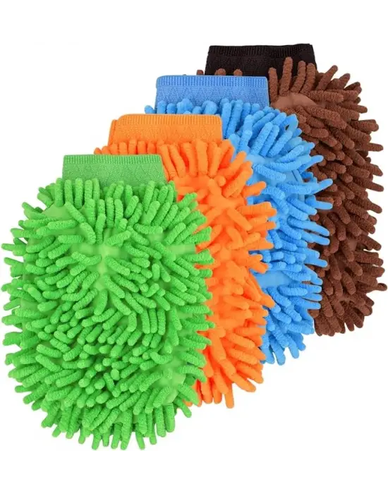 Mikrofiber Araç Yıkama Eldiveni