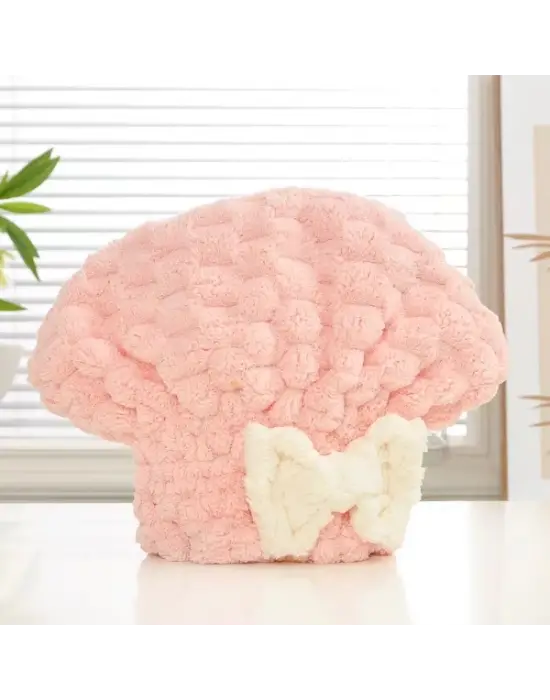 Mikrofiber Örgü Saç Kurutma Bone Havlu