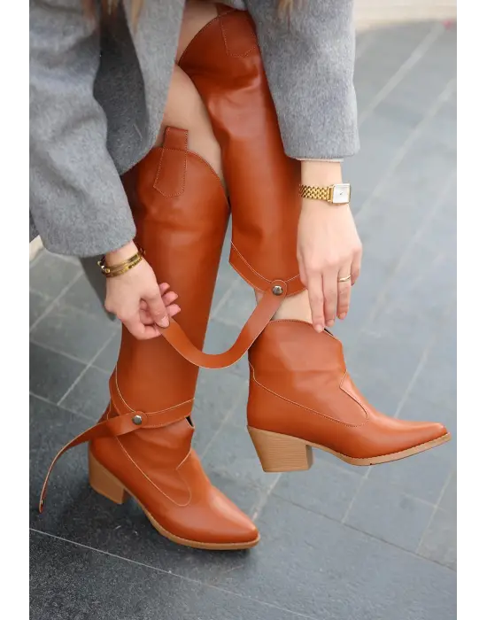 Omarı Topuklu Bot Ve Çizme - Kadınlar İçin Şık ve Rahat Ayakkabılar