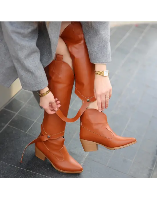 Omarı Topuklu Bot Ve Çizme - Kadınlar İçin Şık ve Rahat Ayakkabılar