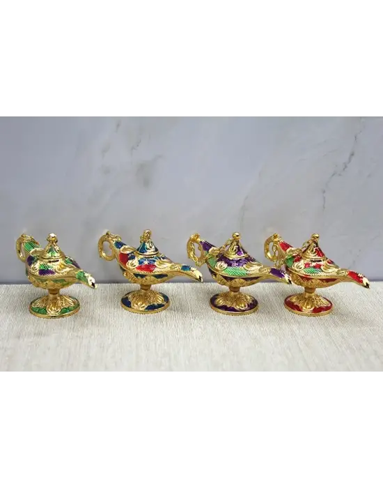 Mineli Metal Alaaddin Lambası Model 1