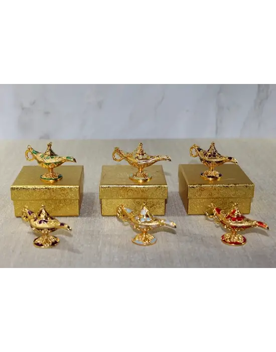 Mineli Metal Alaaddin Lambası Model 2