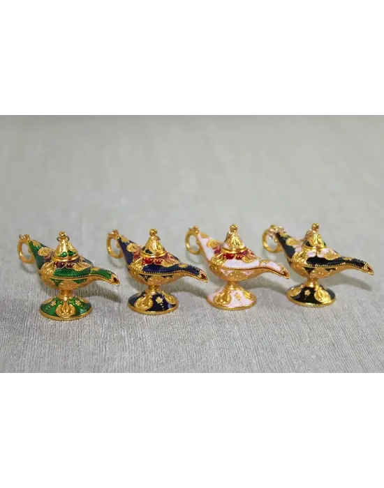 Mineli Metal Alaaddin Lambası Model 7