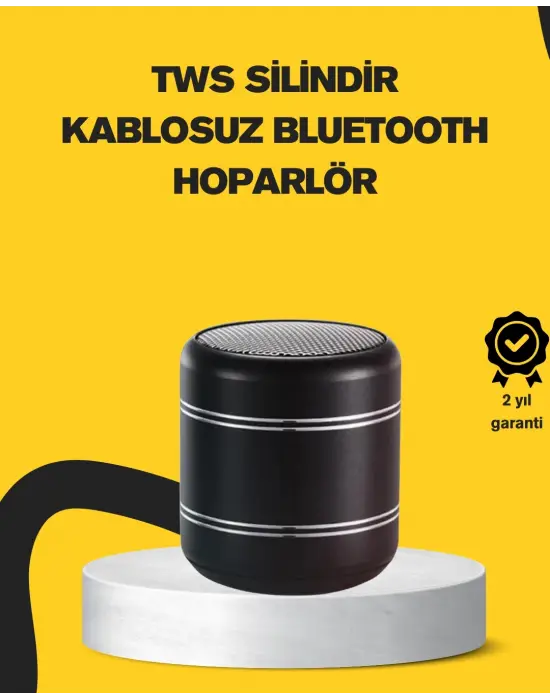 Mini Alüminyum Bluetooth Hoparlör Yüksek Bas Performansı