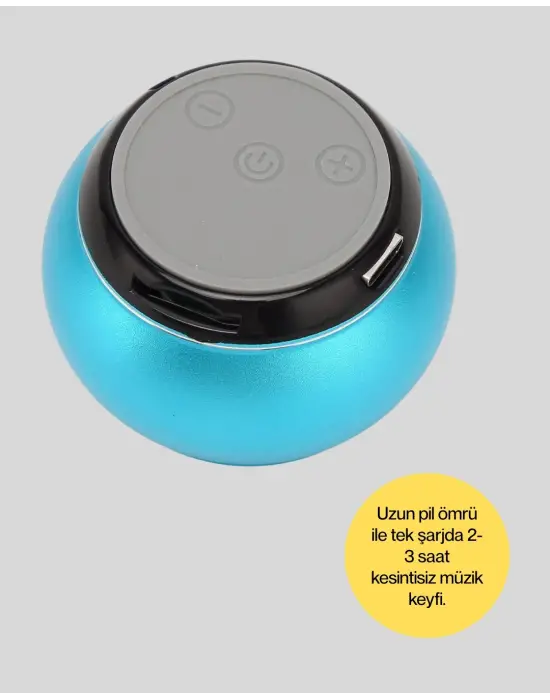 Mini Bluetooth Speaker | Uzun Pil Ömrü, Şık Ve Hafif Tasarım