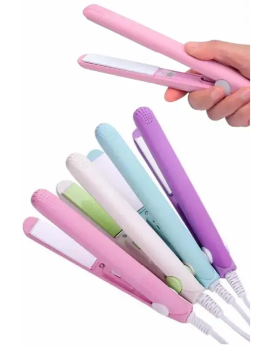 Mini Düzleştirici Seramik Kaplama Seyahat Tipi Elektriklenme Karşıtı