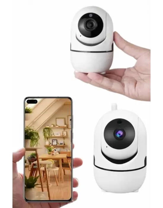 Mini Ip Kamera Hareketli Güvenlik Kamerası Kablosuz Wifi Kamera Mikrofonlu