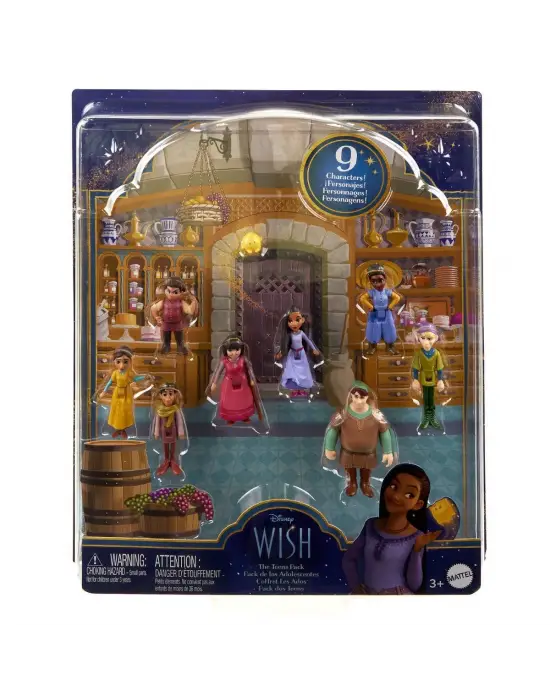 Omarı Disney Wish Mini Karakterler Işıldıyor