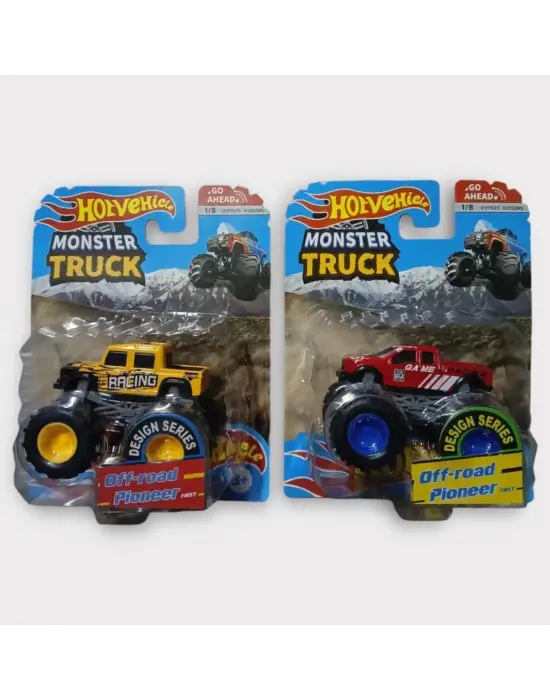 Omarı Çocuklar için Mini Off-Road Araç Seti - Renkli Macera