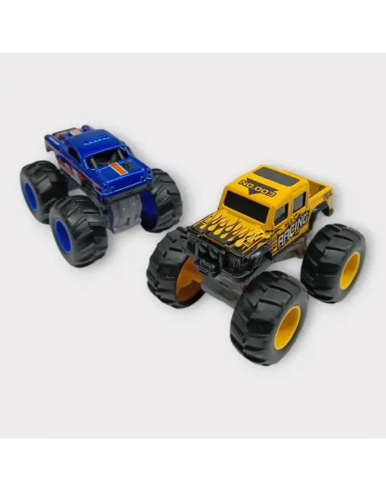 Omarı Mini Off-Road Araçlar Seti - Sarı ve Lacivert Seçenekleriyle