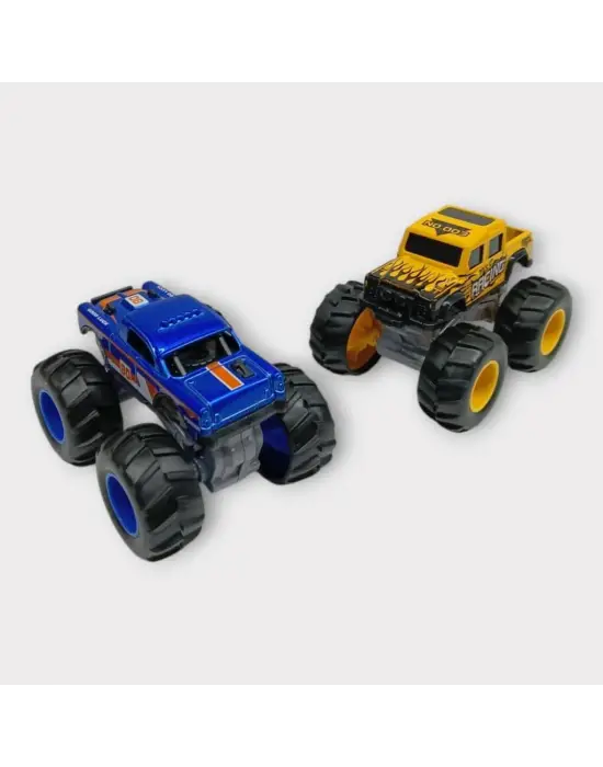 Omarı Mini Off-Road Araçlar Seti - Sarı ve Lacivert Seçenekleriyle