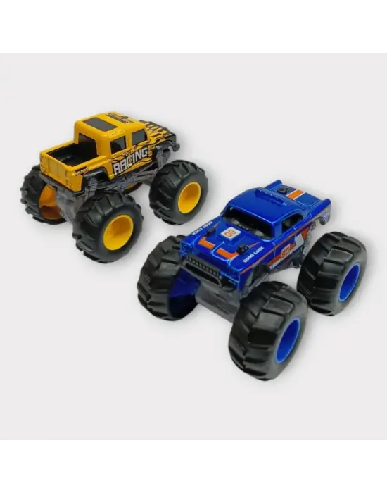 Omarı Mini Off-Road Araçlar Seti - Sarı ve Lacivert Seçenekleriyle