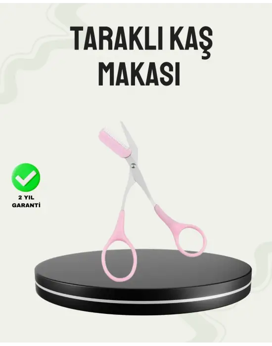 Mini Taraklı Kaş Düzeltici – Hassas Şekillendirme Ve Taşınabilir Tasarım