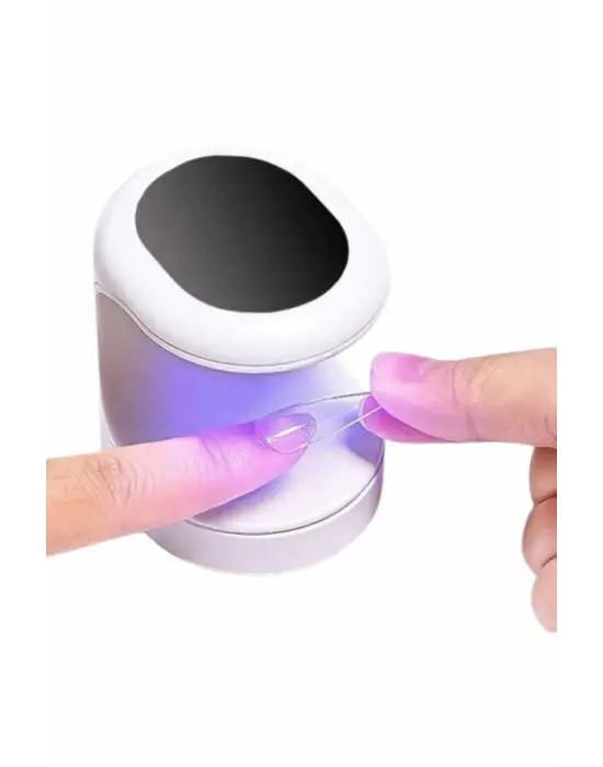 Mini Taşınabilir Kalıcı Oje Jel Tırnak Kurutucu Fototerapi Makinesi