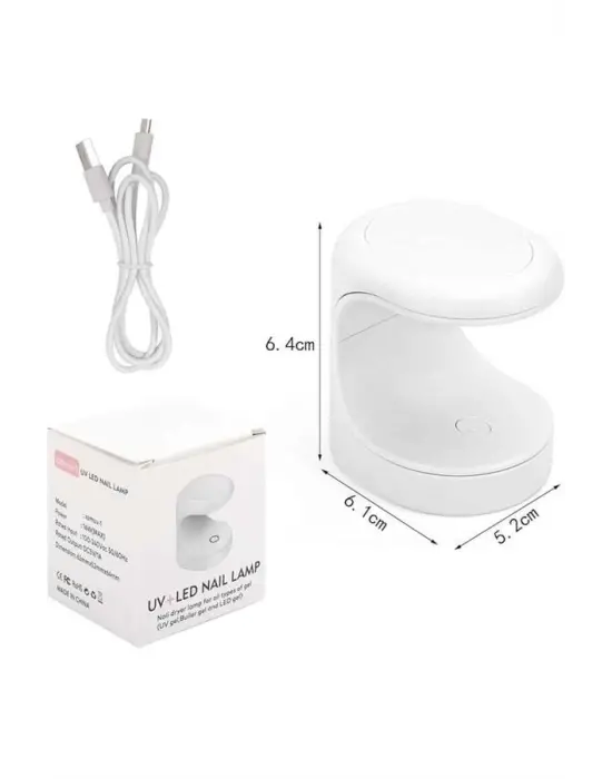 Mini Taşınabilir Kalıcı Oje Jel Tırnak Kurutucu Fototerapi Makinesi