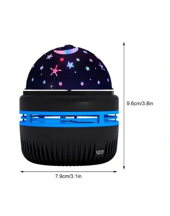 Mini Yıldızlı Projektör Gece Lambası