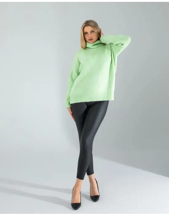 Omarı Rahat ve Şık Balıkçı Yaka Triko Kazak