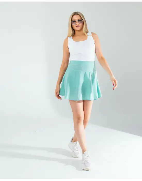 Trend Mint Keten Etek