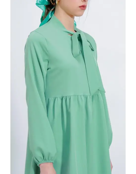 Mint Örme Pantolon Tunik Alt Üst Takım 6654