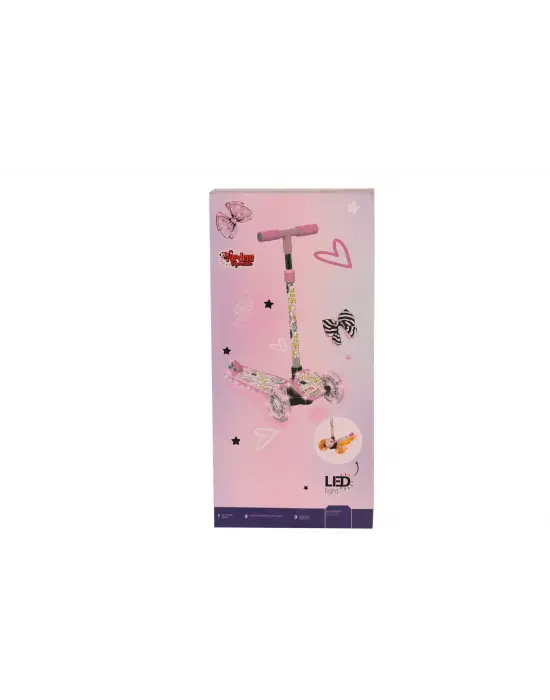 MKWE082 IŞIKLI CANAVAR SCOOTER PEMBE