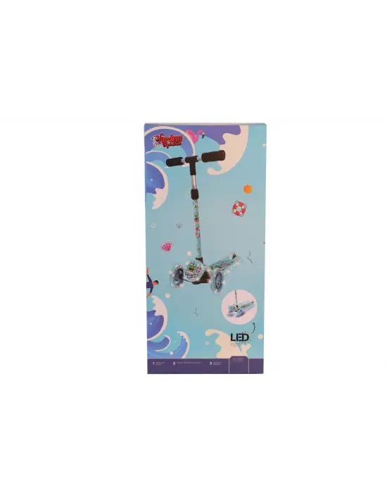 MKWE082A IŞIKLI CANAVAR SCOOTER MAVİ