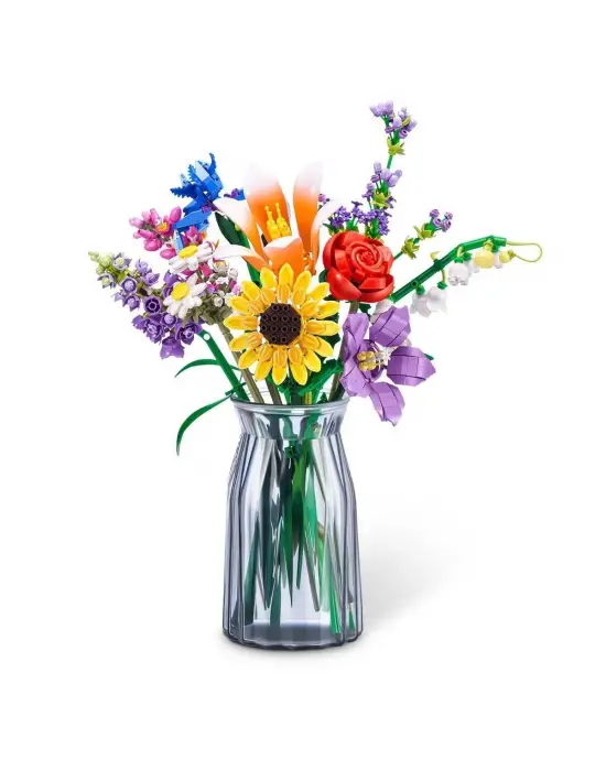 Omarı Uzun Çiçekler Sürprizi - Parça Seçenekler ile