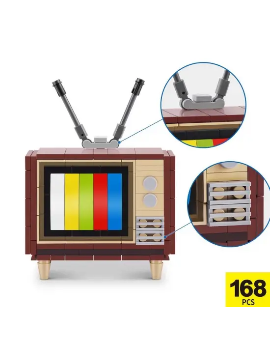 Omarı Retro Temalı Parça Puzzle Seti