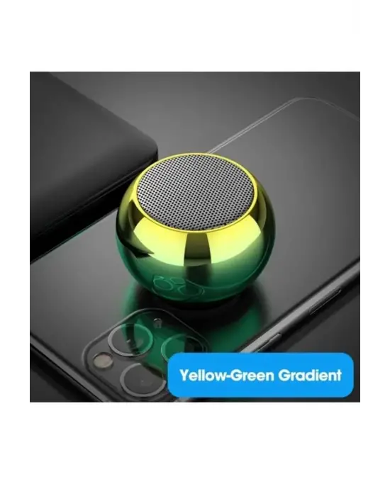 Omarı Metal Hoparlör Şarjlı 4w Bluetooth Speaker Tws Özellikli