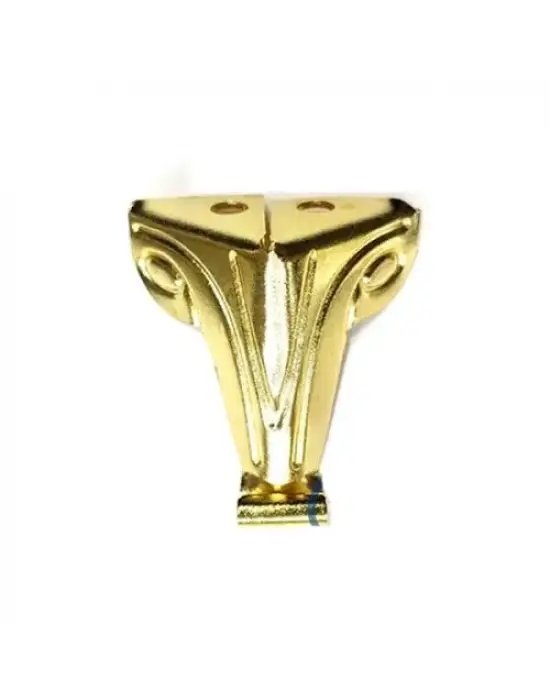 Moda Sac Ahşap, Sunta Sandık Ayağı, Kutu Ayak 2,5 Cm - Sarı