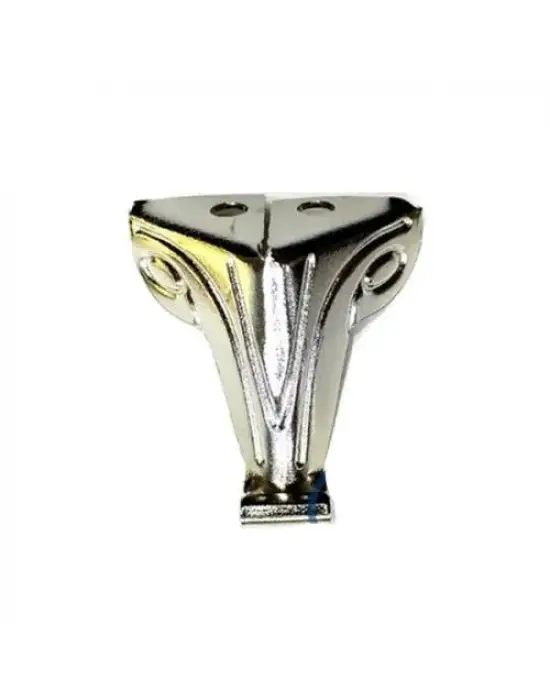 Moda Sac Sandık Ayağı, Kutu Ayak 2,5 Cm - Nikel, 100 Adet