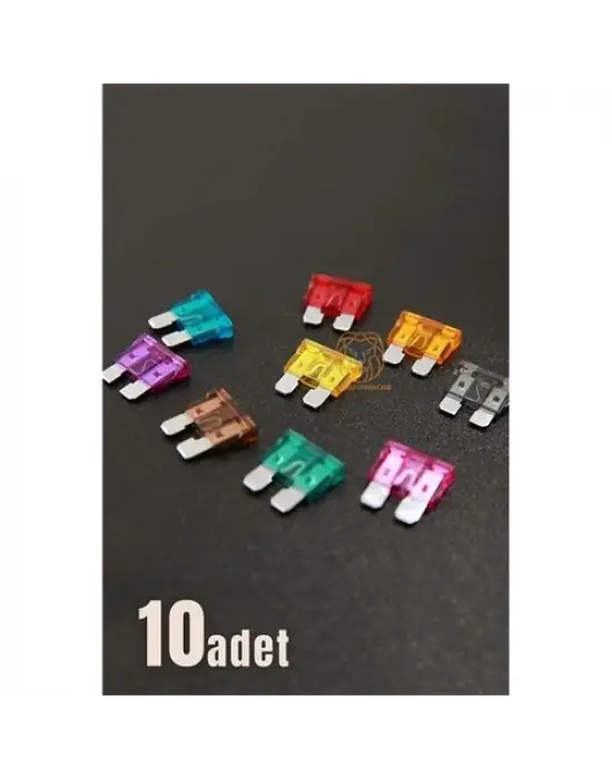 Omarı 10lu Araç Bıçak Sigorta Seti