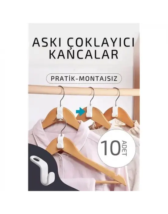 Omarı ModaCar Askı Çoklayıcı Kanca Seti