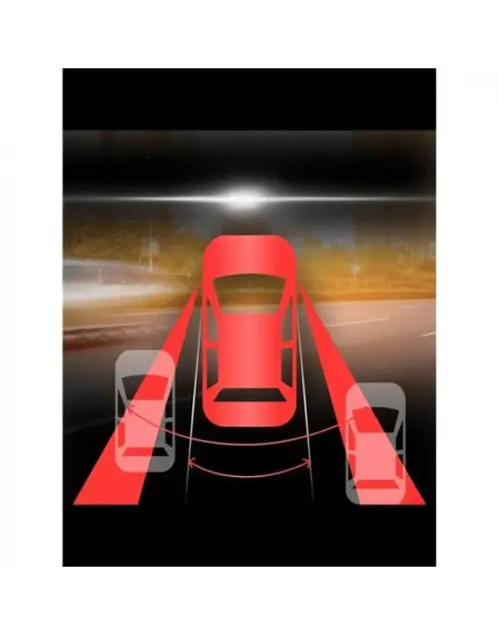 Omarı Dokunmatik ModaCar Aynası İlave Görüş Sistemi