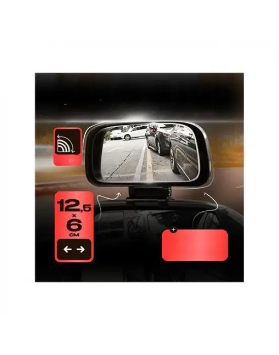 Omarı Dokunmatik ModaCar Aynası İlave Görüş Sistemi