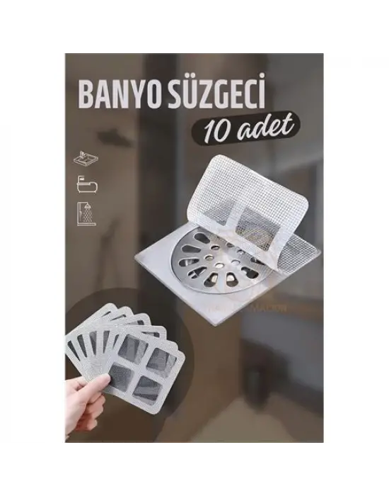 Omarı Pratik ve Dayanıklı Banyo Gider Süzgeci Seti