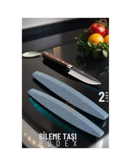 Omarı Elmas Kaplamalı Bıçak Bileme Taşı Seti