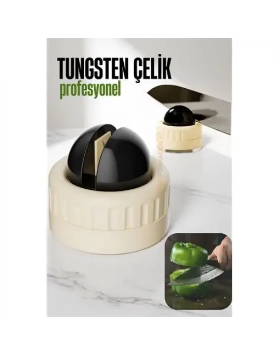 Omarı Pratik Vantuzlu Tungsten Çelik Bıçak Bileyici