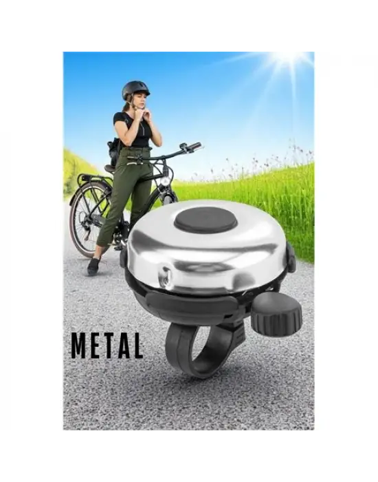 Omarı Hafif ve Dayanıklı Metal Bisiklet Zili