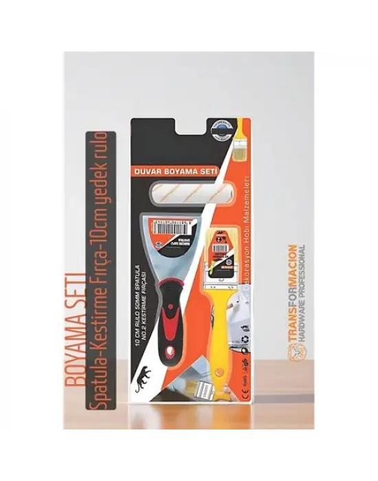 Omarı Yüksek Kaliteli Boyama Seti ve Hızlı Fırça Değişimi