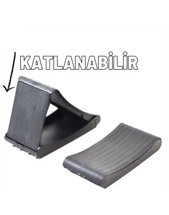 Omarı Katlanabilir Kayma Önleyici Takoz