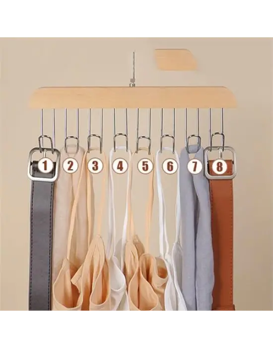 Omarı Pratik Dolap İçi Düzenleyici Askı - Multifonksiyonel Organizer