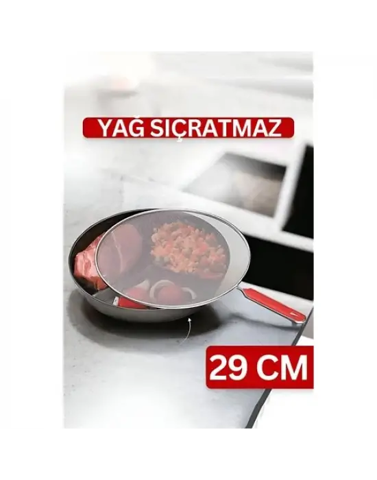 ModaCar Flou Kızartma Yağ Sıçratmaz ve Un Eleği