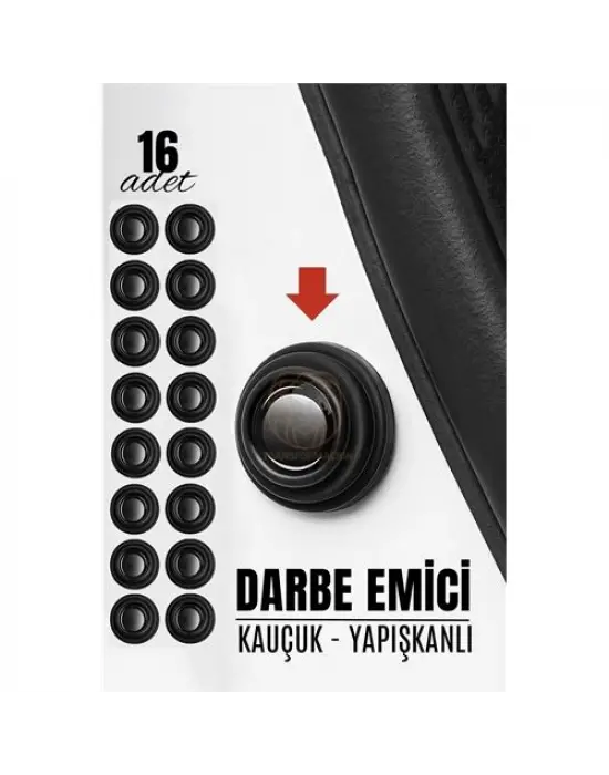 Omarı Aracınızı Ses ve Darbelere Karşı Koruyan Kauçuk Conta Seti