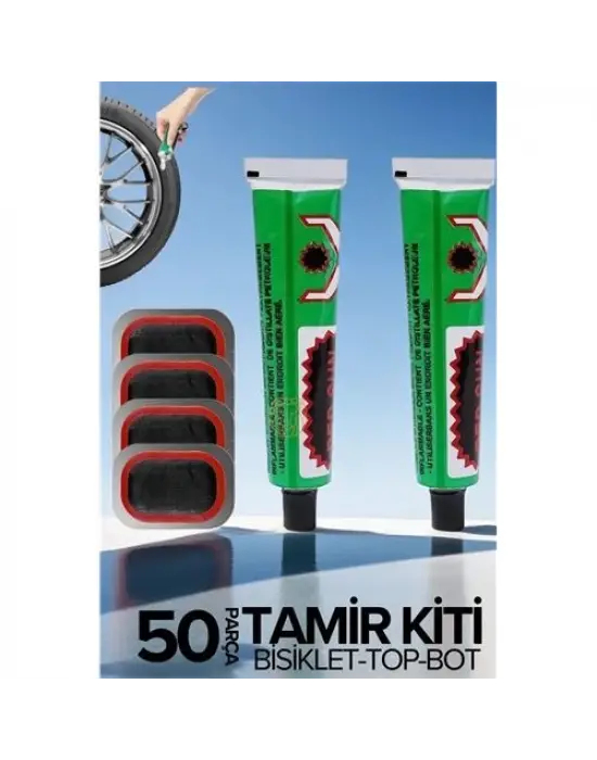 Omarı Yüksek Performans Lastik Yaması Seti Bisiklet ve Botlar İçin