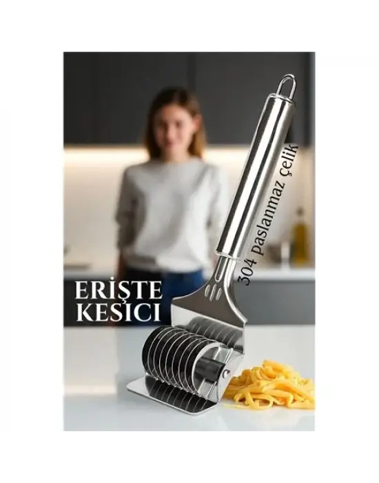 Omarı İnce Erişte Hamur Kesici - Pratik ve Kolay Kullanım