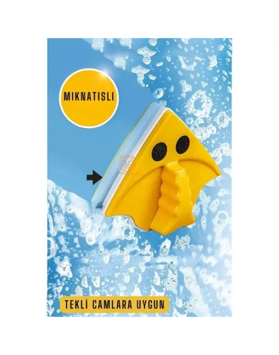 Omarı Çift Taraflı Mıknatıslı Cam Temizleyici İnceleme